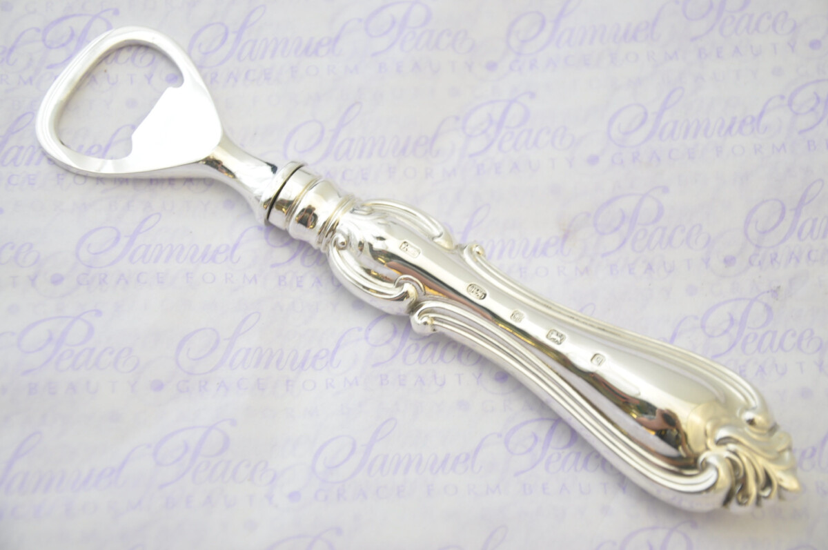 Fantastic Large Albert Pattern Sterling Silver Bottle Opener Hallmarked Sheffield 2021 - Image 3