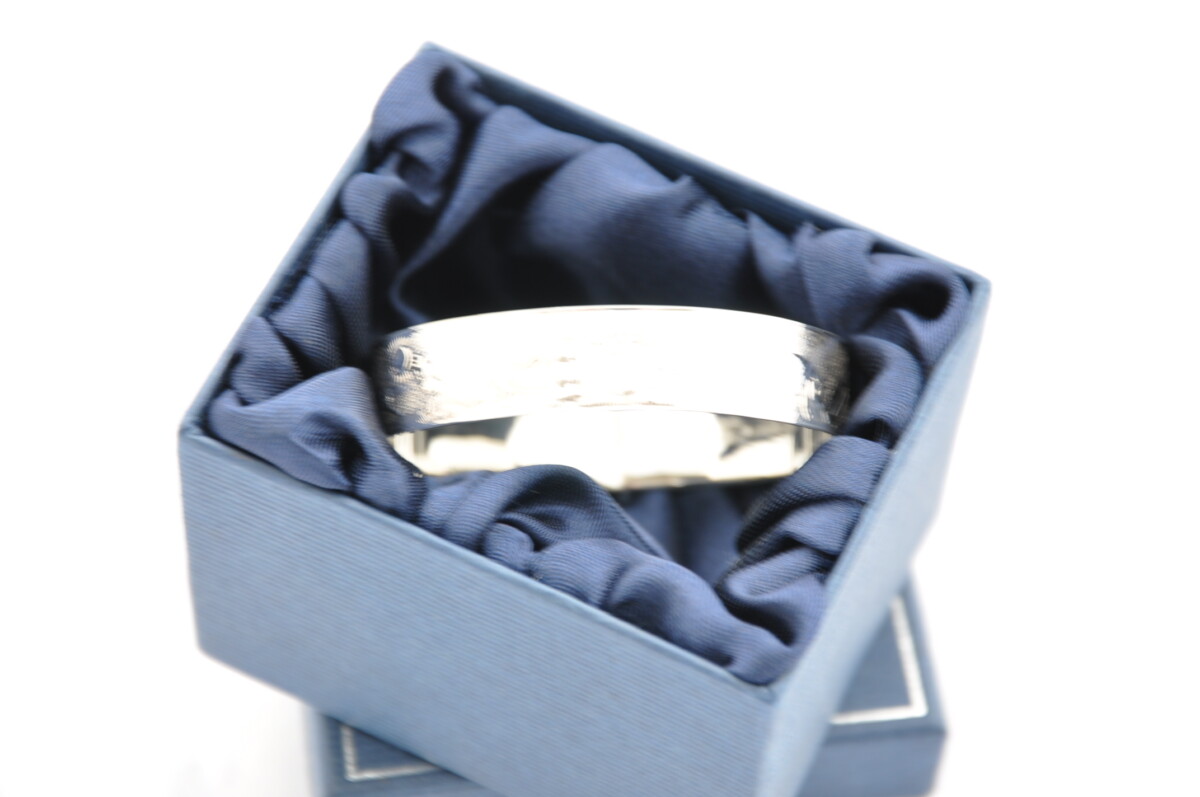 Sterling Silver Expanding Child's Animal Bangle Hallmarked 2025 - Image 3