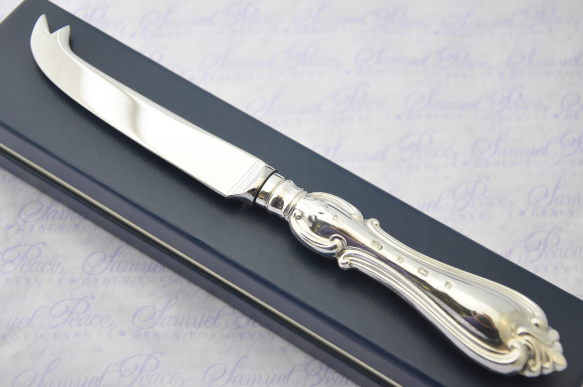 Fantastic Large Albert Pattern Sterling Silver Cheese Knife Hallmarked Sheffield 2021