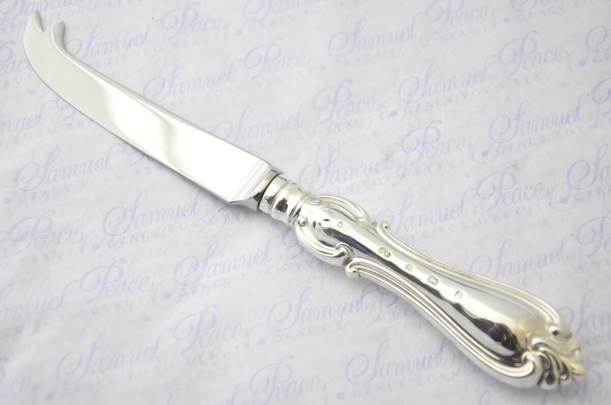 Fantastic Large Albert Pattern Sterling Silver Cheese Knife Hallmarked Sheffield 2021 - Image 3