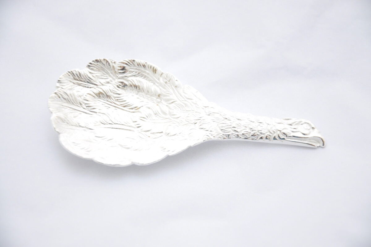 Sterling Silver Eagle Wing Caddy Spoon Hallmarked 2021 - Image 2