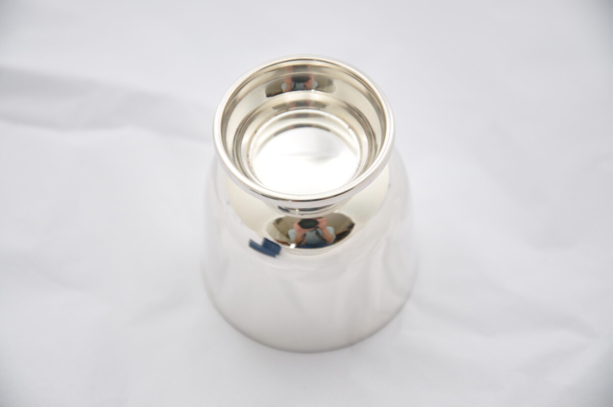 Sterling Silver Large Large Egg Cup Hallmarked 2025 - Image 4