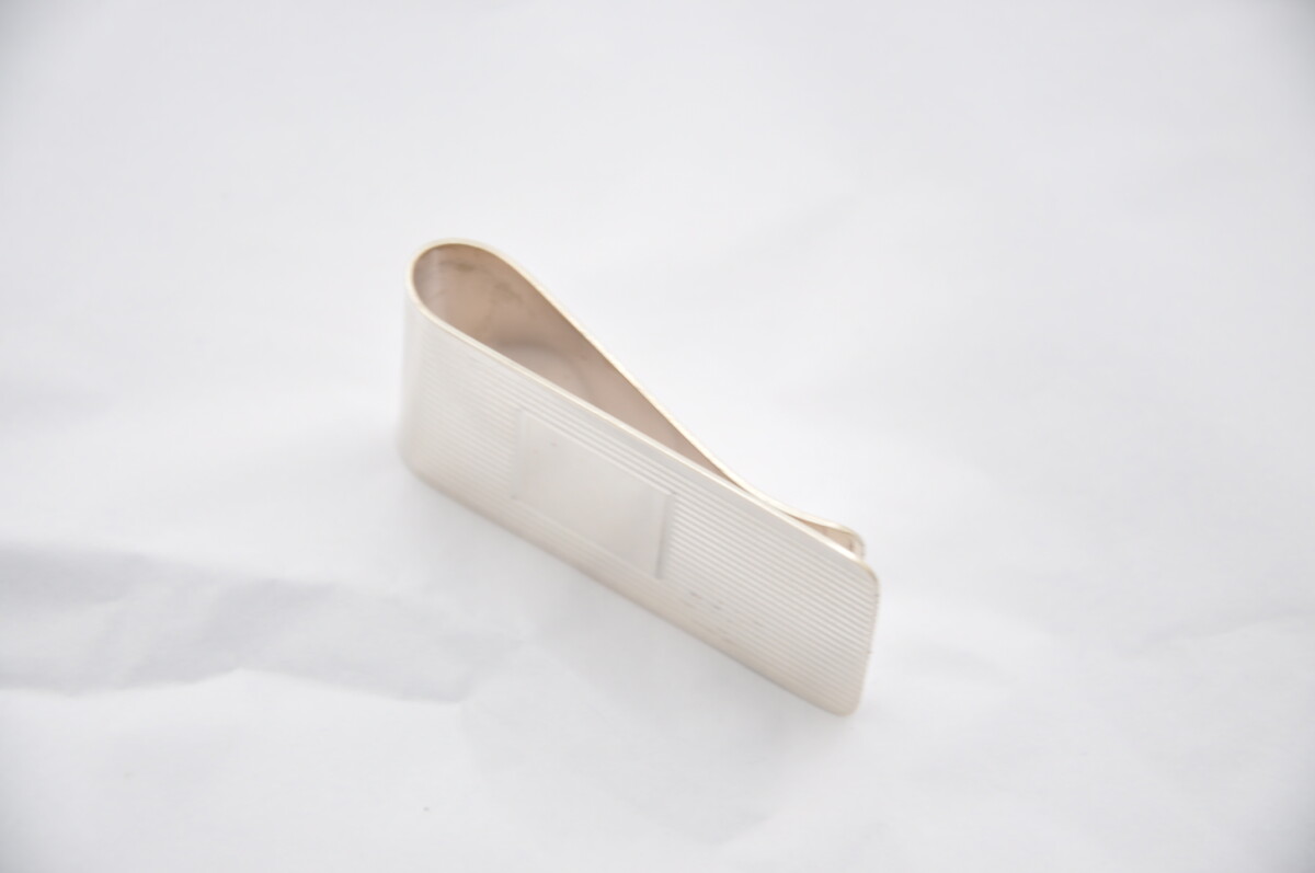 Sterling Silver Large Money Clip Hallmarked 2025 - Image 2