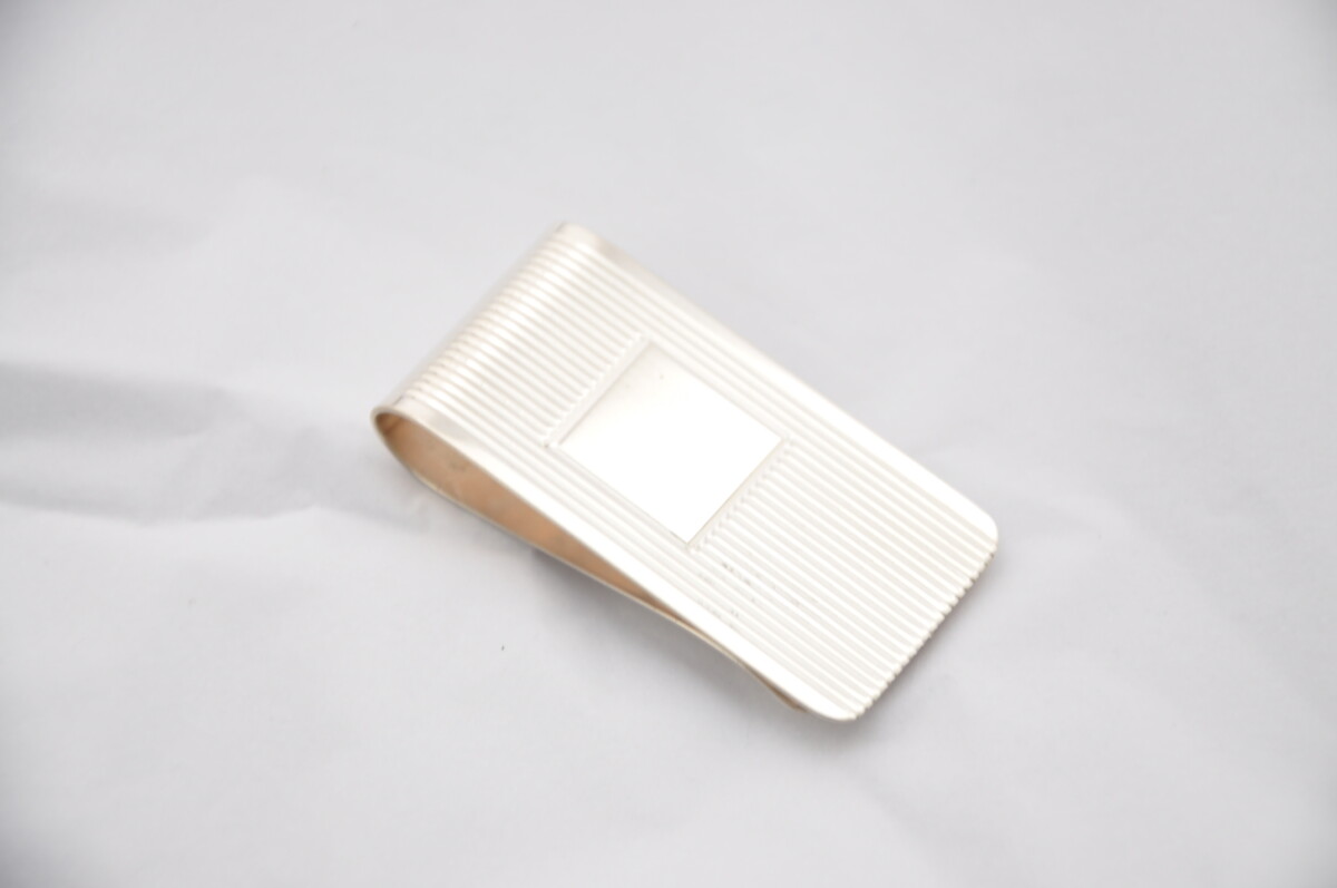 Sterling Silver Large Money Clip Hallmarked 2025 - Image 3