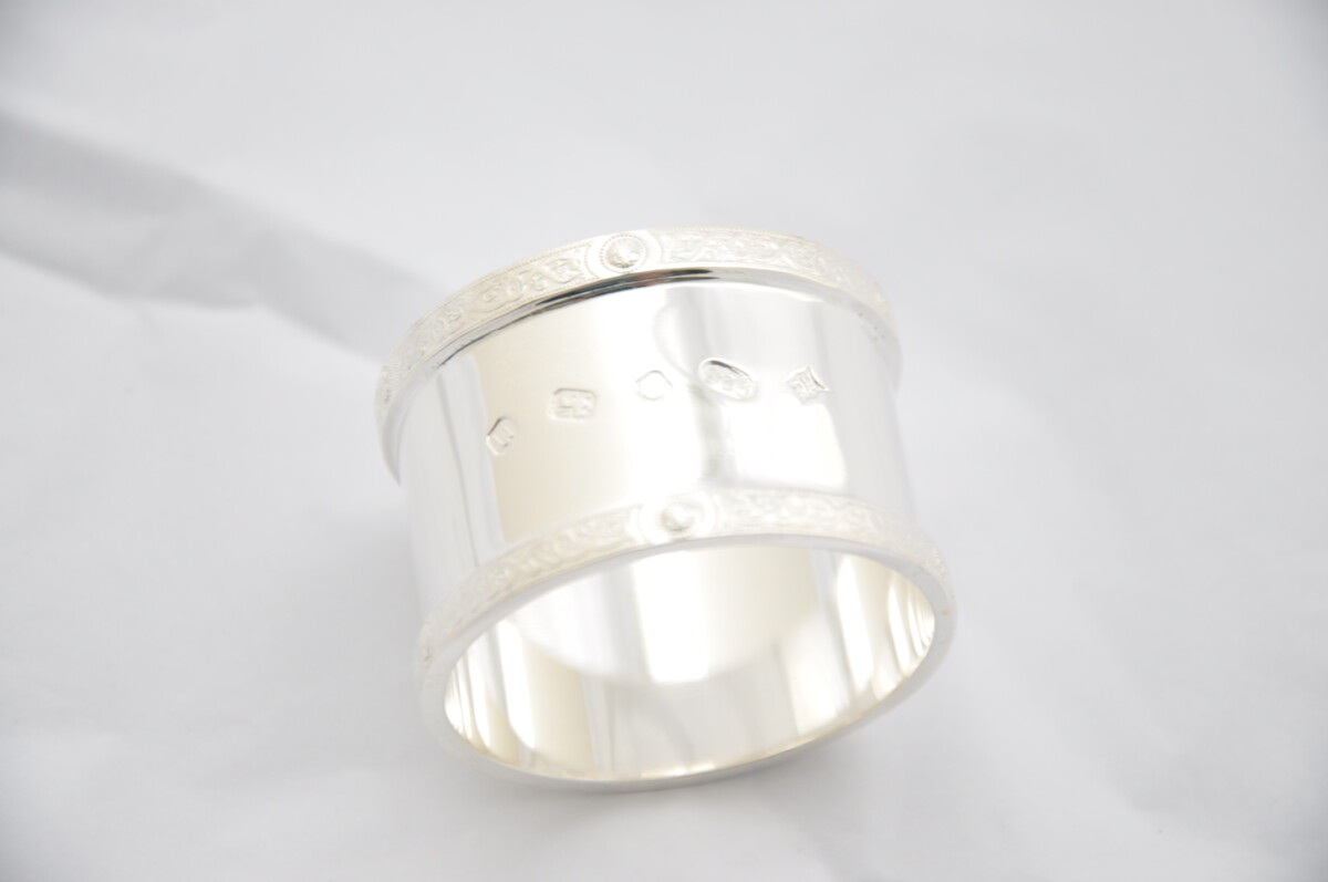 Sterling Silver Heavy Celtic Napkin Ring Hallmarked 2021