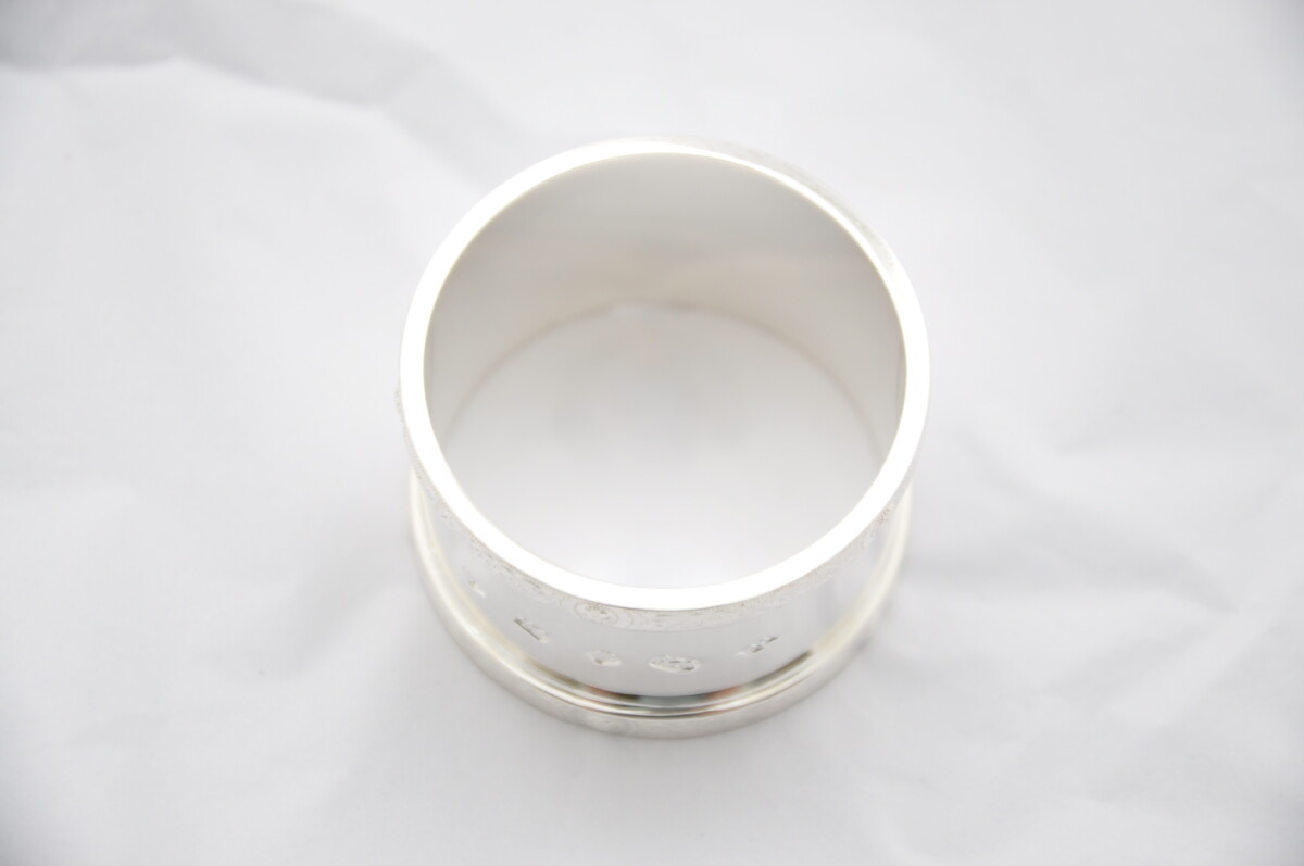 Sterling Silver Heavy Celtic Napkin Ring Hallmarked 2021 - Image 2