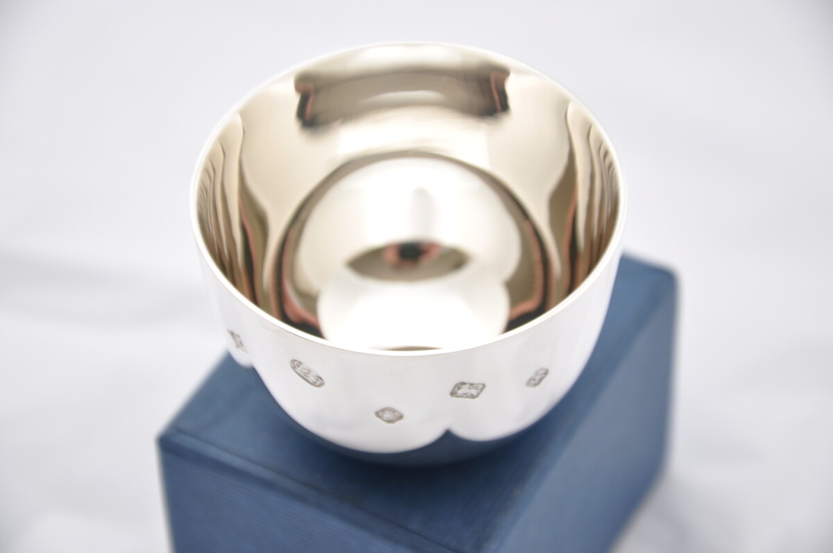 Sterling Silver Heavy Tumble Cup Hallmarked 2021 - Image 3