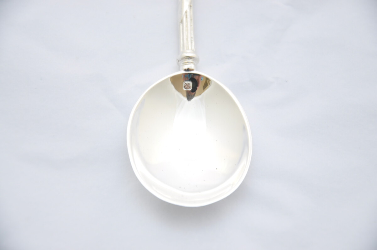 Sterling Silver Thistle Spoon Hallmarked 2021 - Image 2