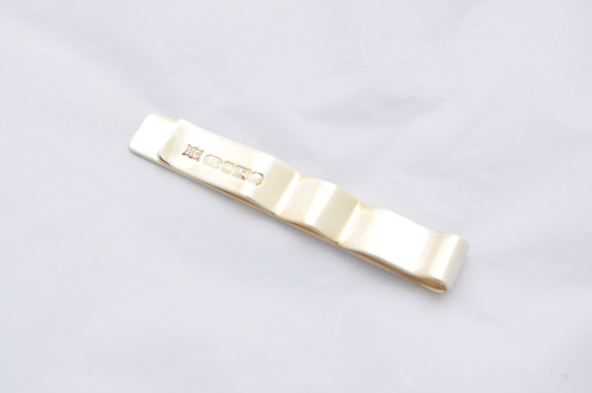 Sterling Silver Tie Slide Hallmarked 2021 - Image 2