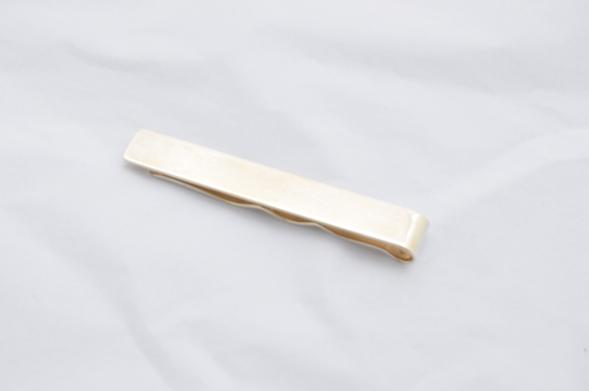 Sterling Silver Tie Slide Hallmarked 2021
